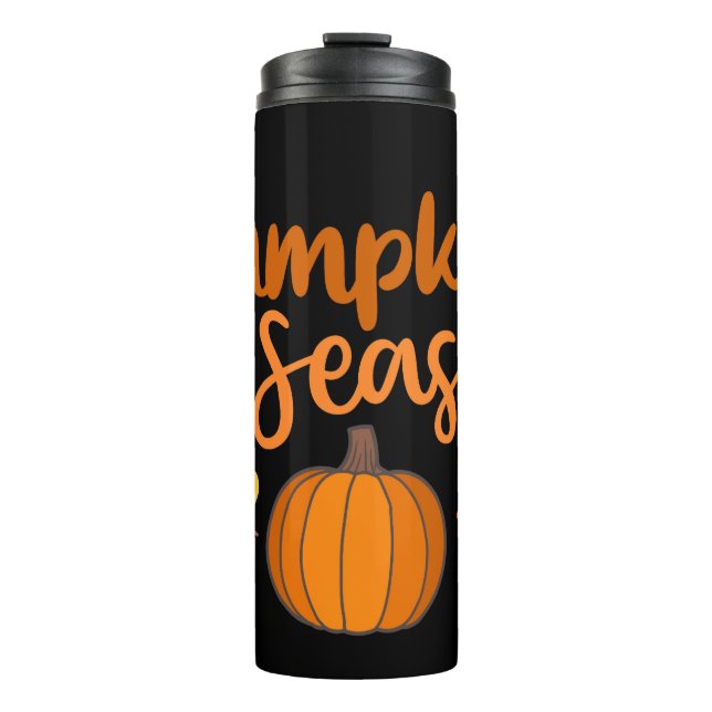 Termo Temporada de Calabazas Otoño (Anverso)