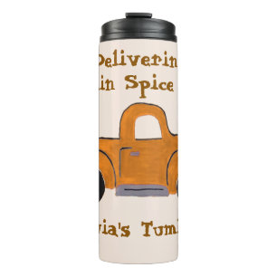 Termo Temporada de especias de calabaza PERSONALIZAR Cam