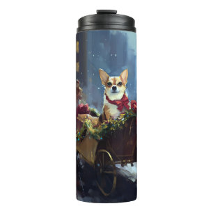 Termo temporada festiva de los Navidades chihuahua