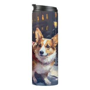 Termo Temporada Navideña de Corgi