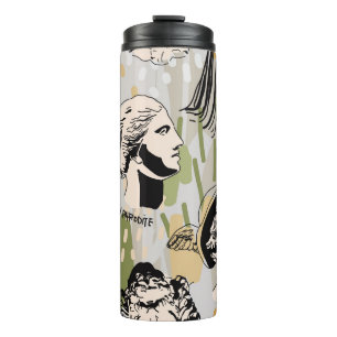 Termo Tendencia del patrón de arte de los dioses griegos