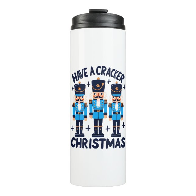 Termo Tenga una navidad cascanueces (Anverso)