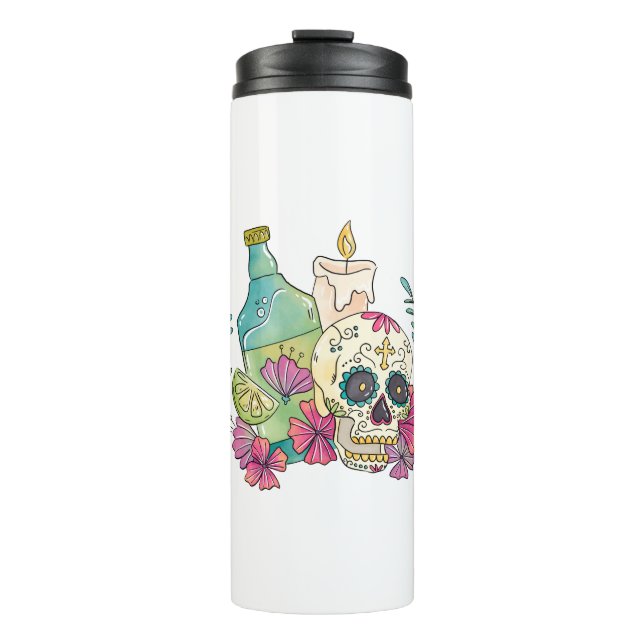 Termo Tequila Sugar Skull (Anverso)