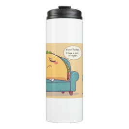 Termo Terapia Taco Martes - Comida divertida Personaliza