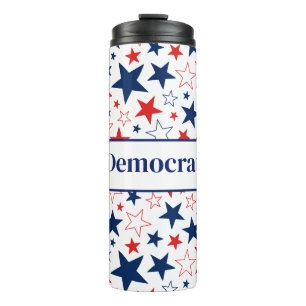 Termo Termal Tumbler Patriótico Stars Democracia