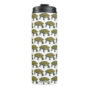 Termo Terrapin (patrón blanco) - Taza térmica