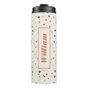 Termo Terrazzo Tile Confetti Estilo moderno personalizad
