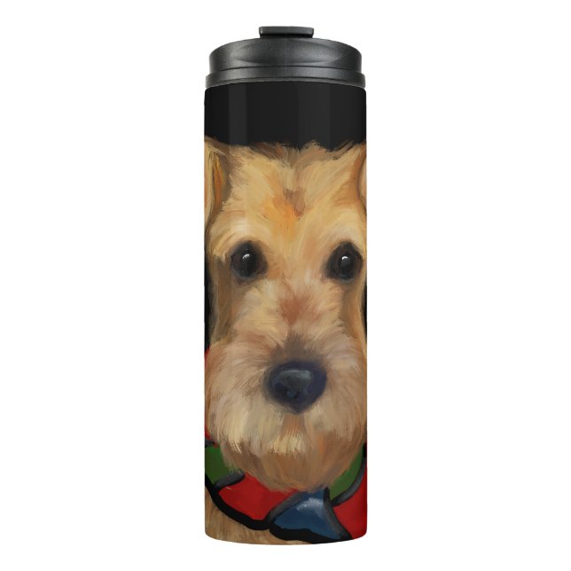 Termo Terrier Airedale      (Anverso)