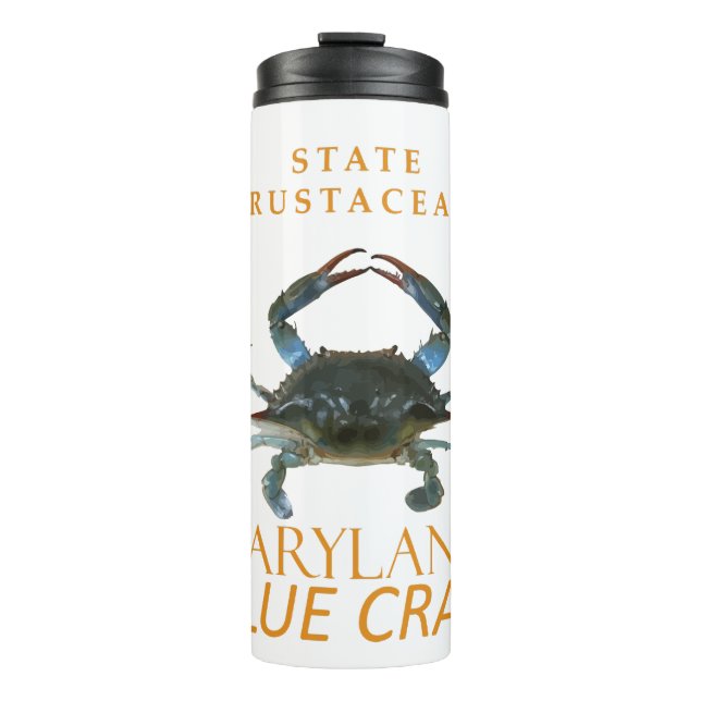 Termo Territorio de Maryland Crustacean Callinectes sapi (Anverso)