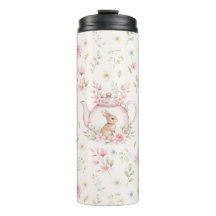 Tetera Conejo Caprichoso Floral Primavera