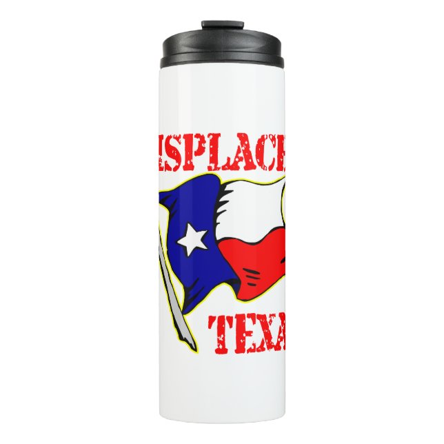 Termo Texan desplazado #USAPatriotGraphics © (Anverso)
