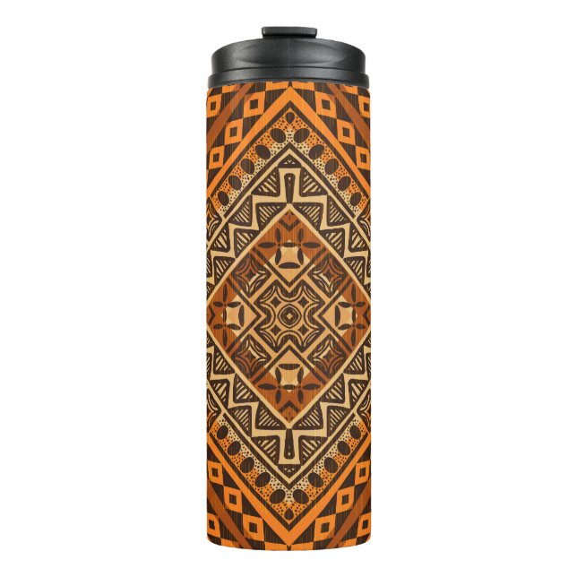 Termo Textil tribal africano: estilo étnico. (Anverso)