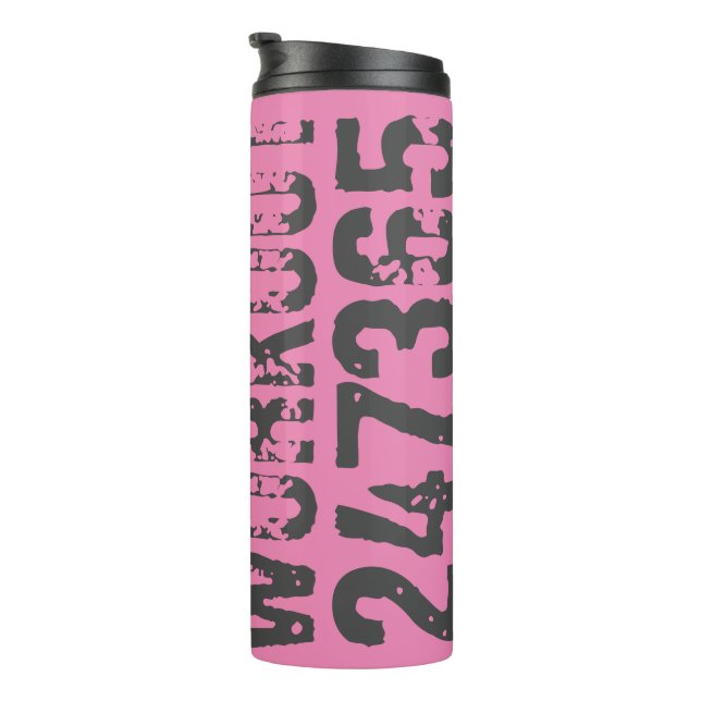 Termo Texto desgastado y raspado Workout 247365 rosa (Rotado hacia la derecha)