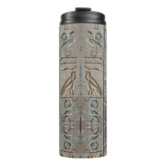 Termo Texto grabado del lenguaje del Antiguo Egipto Jero