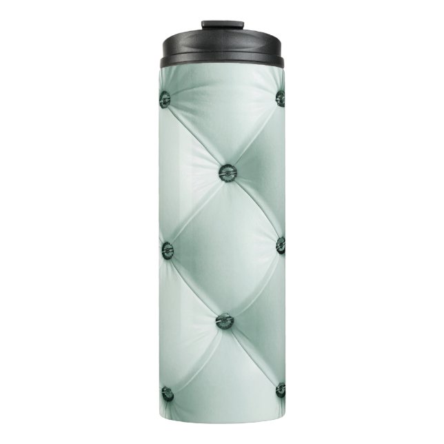 Termo Textura de cuero blanco en abstracto de lujo, b (Anverso)