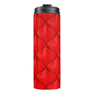 Termo Textura de cuero del sofá rojo