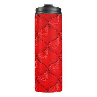 Termo Textura de cuero del sofá rojo