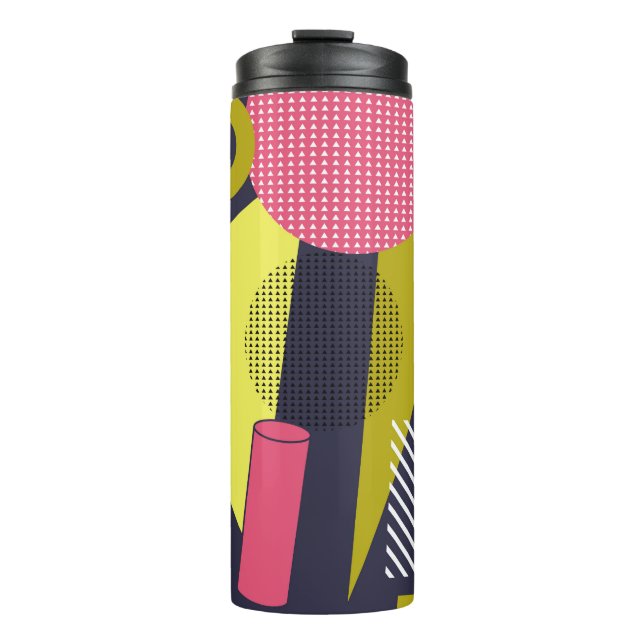 Termo Textura de estilo retro, diseño de patrones. arte, (Anverso)