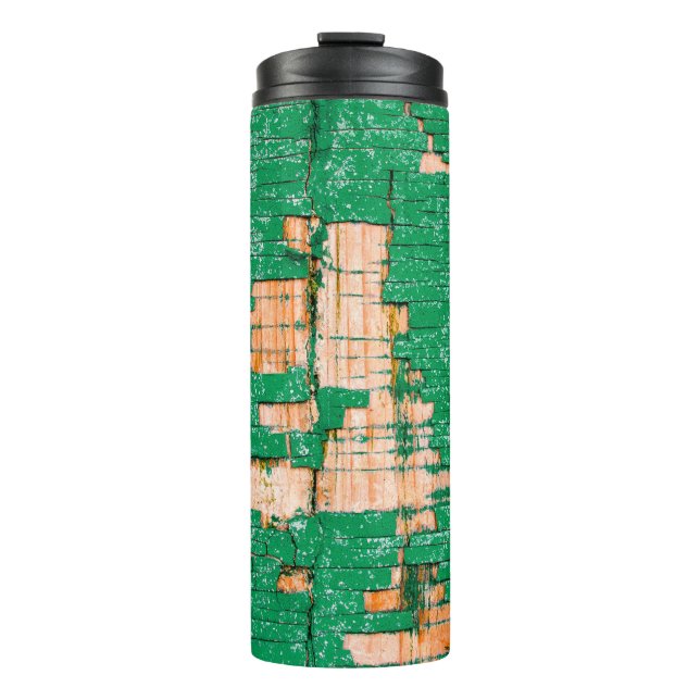 Termo Textura de la antigua valla de madera con pintura  (Anverso)