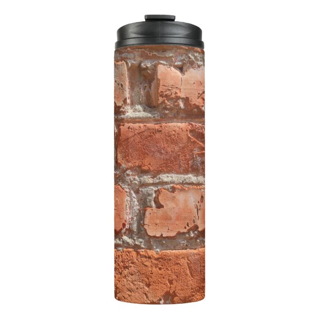 Termo Textura de ladrillo viejo acribillado. Antecedente (Anverso)