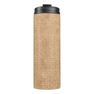 Termo Textura de lino natural como bagaje de fondo, beig