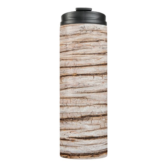 Termo Textura de madera oscura. Antecedentes abstractos  (Anverso)