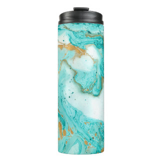 Termo Textura de mármol decorativa. Pintura abstracta. T