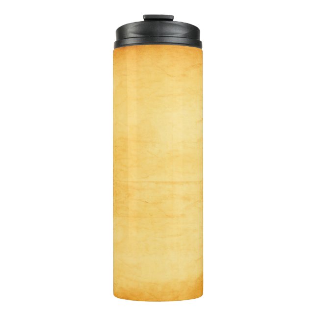 Termo Textura de papel amarillo de papel antiguo (Anverso)