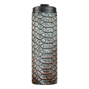 Termo textura de piel de fondo textura, cocodrilo, l