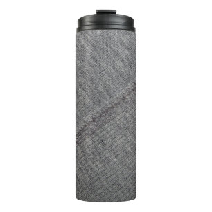 Termo textura de tela gris con dibujos abstractos y 