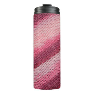 Termo textura del tejido de punto con una parte abstract