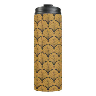 Termo Textura floral geométrica Art Deco
