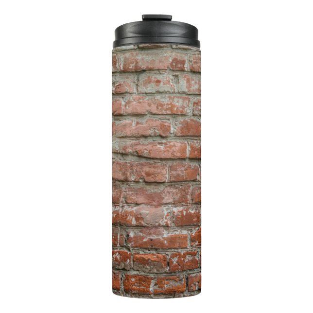 Termo Textura. Ladrillo. Muro. Un fondo con desgastes (Anverso)