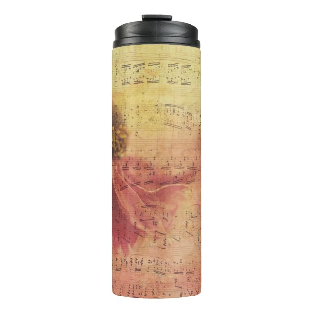 Termo Texture background paper blossom (Anverso)