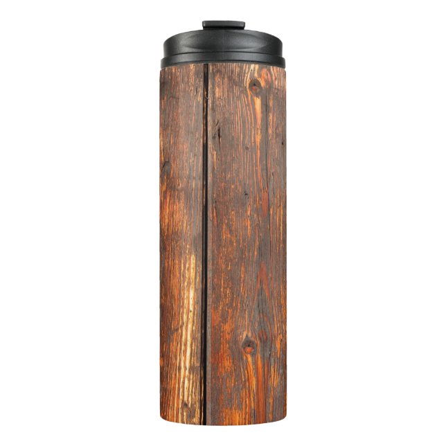 Termo Textureabstracto de fondo de tablas viejas y meteo (Anverso)