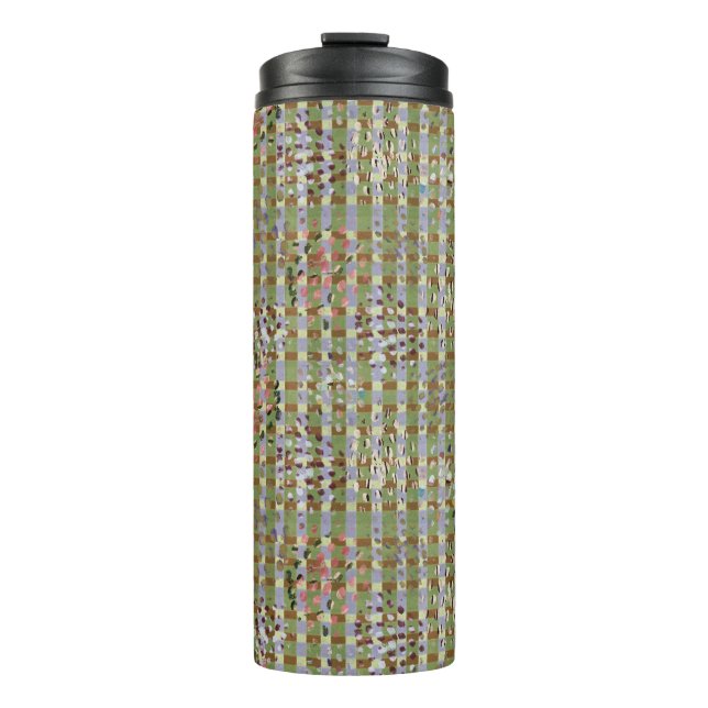 Termo Textured Pointillism Grid Pattern Artwork (Anverso)