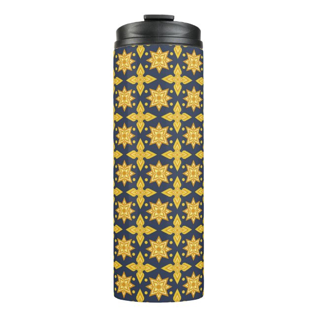 Termo Thai Ornamental Pattern Backgroundabstract, ancien (Anverso)