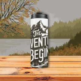 Termo The Adventure Begins Tumbler - Thermal Travel