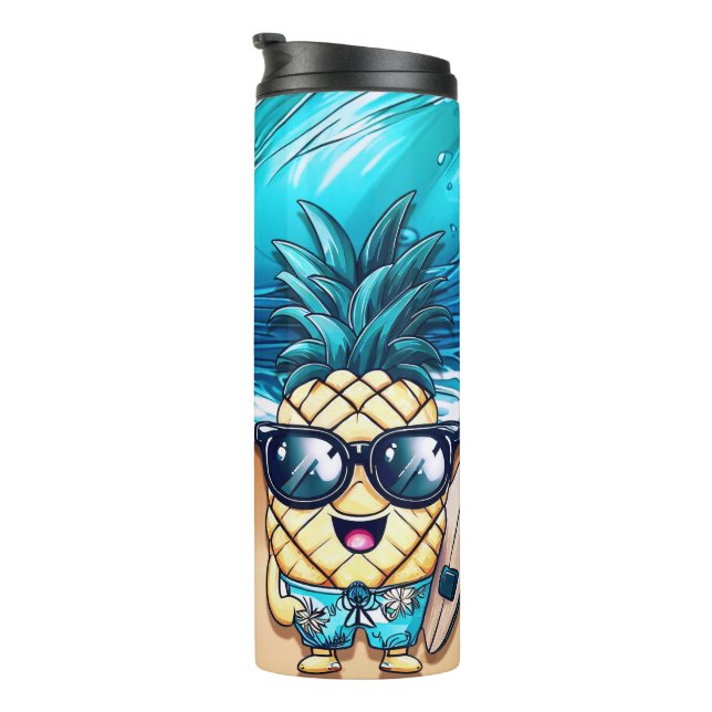 TERMO THE BEST FRIENDS STRAWBERRY AND PINEAPPLE (Rotado hacia la derecha)