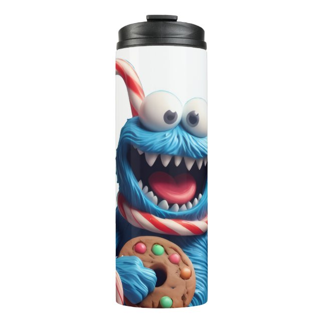 Termo The Gingerbread Monster | Funny Christmas Art (Anverso)