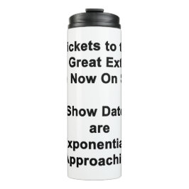 Termo The Sixth Great Extinction Thermal Tumbler