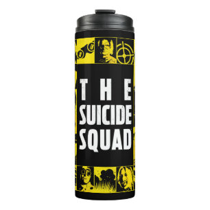 Termo The Suicide Squad   Yellow & Black Icon Blocks