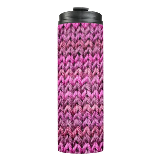 Termo the texture of the knitted fabric with striped pat (Anverso)