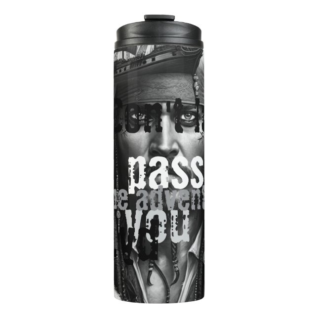 Termo Thermal mug with street art design (Anverso)