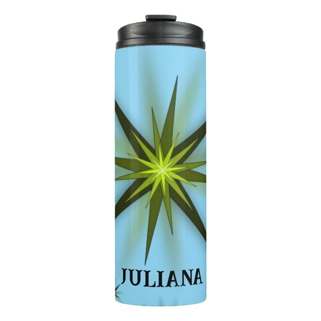 Termo Thermal Tumbler Blue Yellow Star (Anverso)