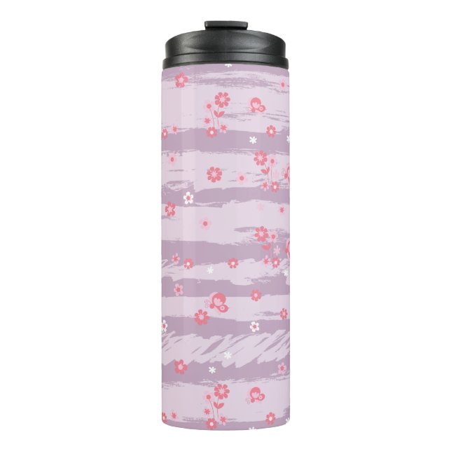 Termo Thermal Tumbler – Butterfly Garden (Anverso)