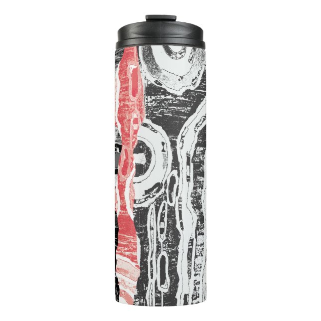 Termo Thermal Tumbler – Friction Lands Abstract Design (Anverso)