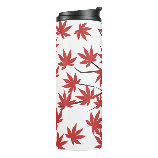 Termo Thermal Tumbler Leaves (Rotado hacia la izquierda)