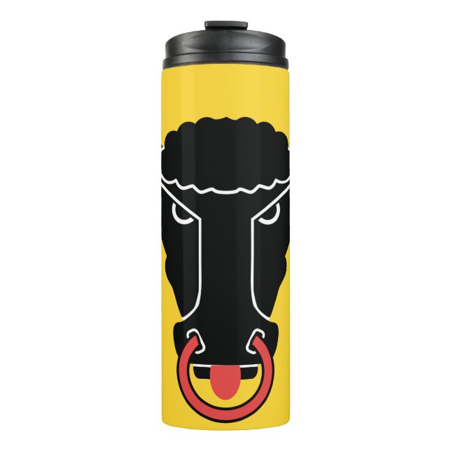 Termo Thermal Tumbler with flag of Uri, Switzerland (Anverso)