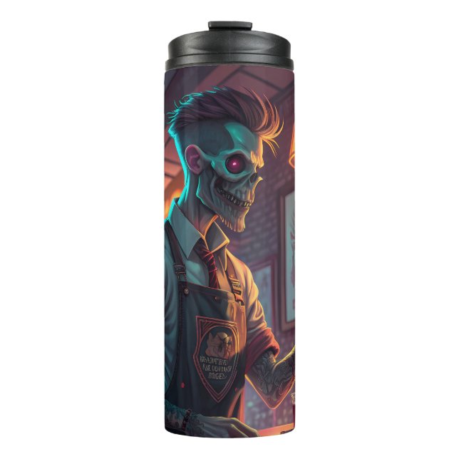 Termo Thermal Tumblers - Zombie Café | Spooky  Halloween (Anverso)